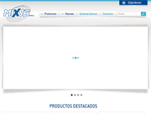 Tablet Screenshot of mixsa.com.ar